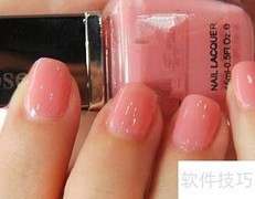 粉色纯色美甲，简约时尚新选择
