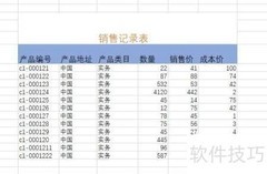 Excel表格边框设置技巧