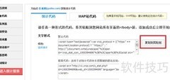 添加网站统计代码方法