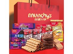 马奇新新1.01kg巧克力饼干礼盒，超值优惠67.8元！