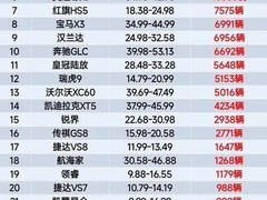 2025中型燃油SUV销量洗牌：途观L领跑，豪华品牌衰落，自主品牌崛起