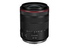 佳能发布旗下首款全画幅新L级电动变焦镜头RF20-50mm F4 L IS USM PZ