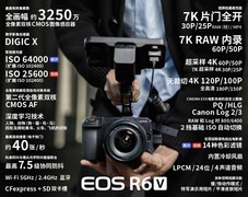 聚焦视频创作 佳能EOS R6 V解读
