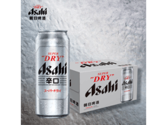 Asahi朝日啤酒500ml×12罐，满减后65元京东速达