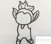 简单吉祥物绘画教程