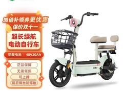 绿源乐骑09FBY电动车拼多多1359元带回家