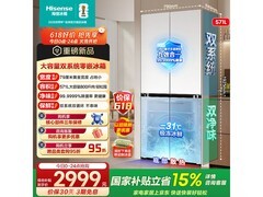海信大薄荷E5S冰箱2799元