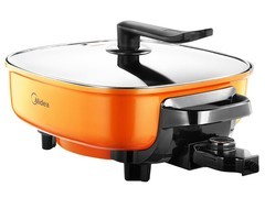 美的绛紫电火锅94元抢