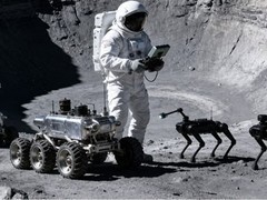 我国公布2035月球基地四足机器人协同建设方案
