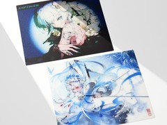 虎符雪竹兰超薄玻璃鼠标垫