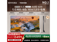 东芝小芝士真彩版R600 100吋MiniLED电视
