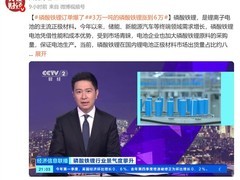 磷酸铁锂供需趋紧价格翻倍，产业链成本压力传导至新能源车终端