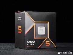AMD 锐龙5 9500F首测 游戏帧数超越14600K 千元质价比拉满
