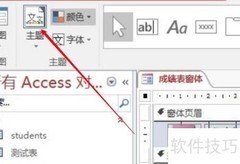 Access窗体设为Windows样式