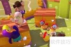 糖豆人Switch爬墙技巧