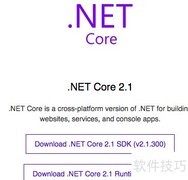 ASP.NET Core 2.x 安装图解