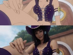 AI复原海贼王罗宾入伙名场面引热议：技术还原与动画经典性之争