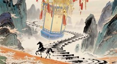 新华网点赞！少年以AI唤醒奔马图，科技让传统艺术破界新生