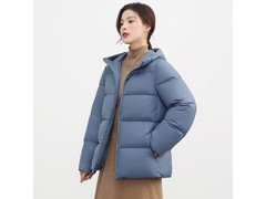 鸭鸭浅紫短款羽绒服，到手仅189元！