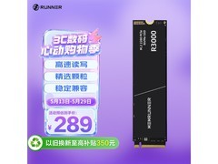 奔跑者R3000 256GB NVMe固态硬盘直降20元