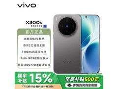 vivo X300s钛黑版限时特惠