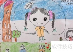 如何画一场生动的运动会