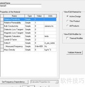 HFSS中添加新材料指南