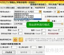 视频捕捉软件使用指南