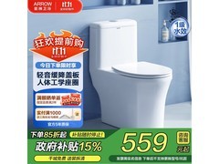箭牌马桶234元抢双漩冲水