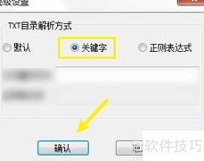 TXT目录解析设为关键字