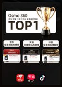 大疆Osmo 360 II 首日拿下全渠道销量TOP1