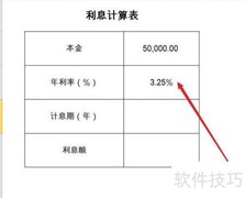 3.25%年利率三年利息计算
