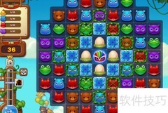 开心消消乐127关通关技巧