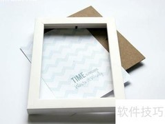 旧相框变身个性小钟