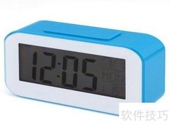 电子钟调时间方法详解