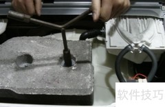 滚筒洗衣机轴承拆卸方法