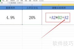 基准利率4.9%上浮20%计算方法