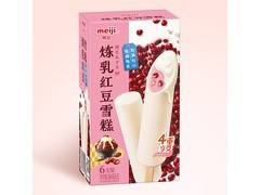 明治炼乳红豆雪糕，满129元7折，到手33.5元！