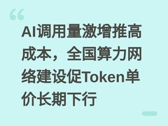 AI调用量激增推高成本，全国算力网络建设促Token单价长期下行
