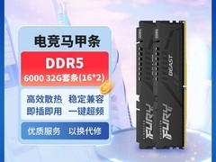 金士顿骇客神条DDR5 16G×2套装