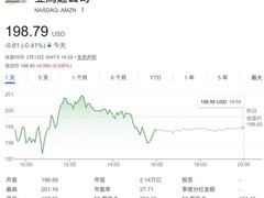 亚马逊AI巨资投入引市场担忧，股价九连跌创二十年新低