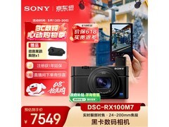 索尼DSC - RX100M7相机促销，到手8378元