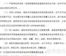 食品安全管理制度制定指南