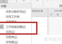 Project查看工作规划器指南