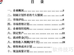 大学生创业计划书范文
