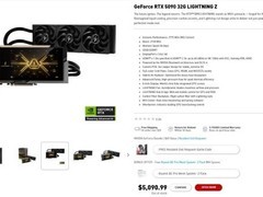 微星RTX 5090 Lightning Z全球发售：台区抽签、印市溢价超4倍