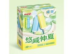 明治青柠/生椰咸奶油雪糕，满129打7折到手33.5元