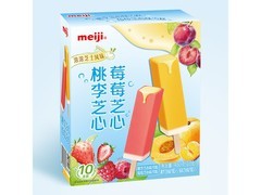 明治桃李芝心/草莓芝心味雪糕，满129元7折仅33.5元
