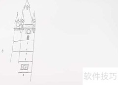 建筑物简笔画教程