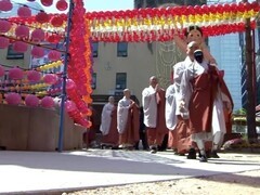 韩国曹溪寺为宇树科技人形机器人G1举行禅宗受戒仪式，赐法号迦悲